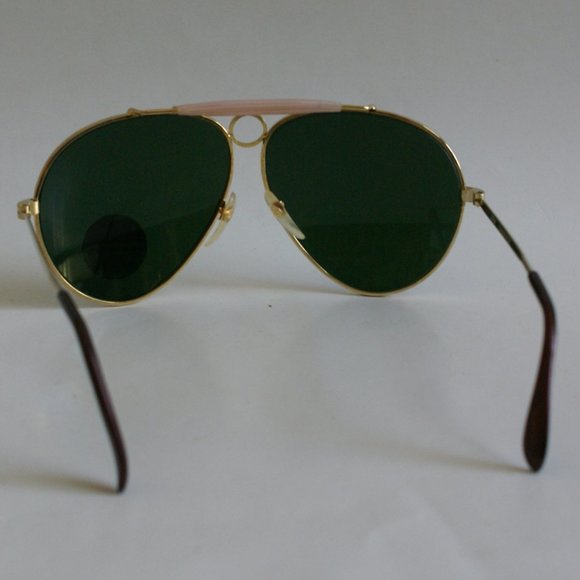 NWT True Vintage 80's/90's Outdoorsman Classic Aviator w/top bar Sunglasses - Picture 6 of 7